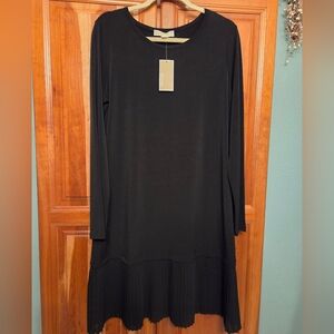 Michael Kors Black Long Sleeve Dress